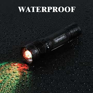 LUMENSHOOTER B2 Blood Tracking Light for Deer, Blood Tracker Flashlight for Hunting, Deer Hunting Accessories for Men