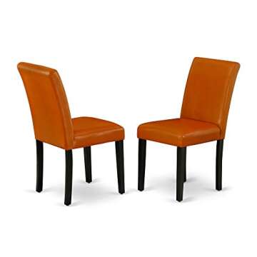 Stylish 9-Piece Dining Set with Butterfly Leaf - Black