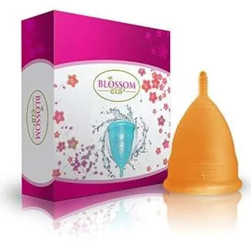 Blossom Menstrual Cup - Reusable Silicone Cup for Comfort and Sustainability