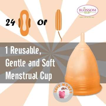 Blossom Menstrual Cup | Eco-friendly & Comfortable Period Care