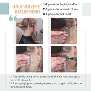 Ugeat 16 Inch I Tip Hair Extensions Remy Human Hair Body Wave I Tip Hair Extensions 40 Grams Dark Brown Highlight with Blonde #P4/27 Cold Fusion Hair Extensions