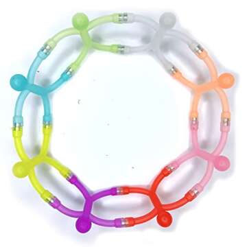 8PCS Translucence Novelty Mini Man Flexible Fridge Magnets, Toeoe Cute Rubber Magnet Men Refrigerato...