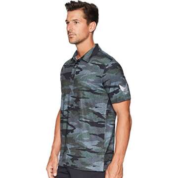 Puma Golf Volition Camo Polo Forest Night Camo 2XL