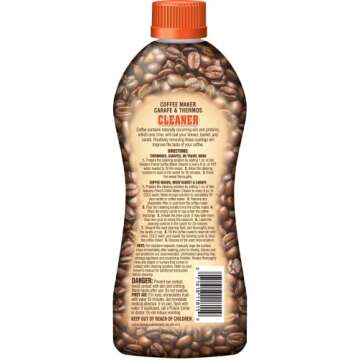 Bar Keepers Friend Coffee Maker Cleaner (2 x 12 oz) Removes Stains & Oily Residue from Espresso Machines, Carafes, Thermos, Drip Coffee Pots, Single-Cup Coffee Makers & More