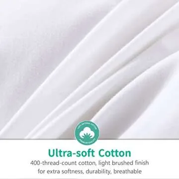 APSMILE All Season Goose Feather Down Comforter King Size Duvet - Ultra-Soft 800 Fill-Power Polish Feather Down, Medium Warmth Duvet Insert, White