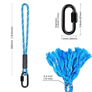 BeneLabel Sewn Prusik Loops for Safety in Climbing