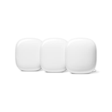 Google Nest WiFi Pro 6E - Ultra-Fast Mesh System for Whole Home Coverage