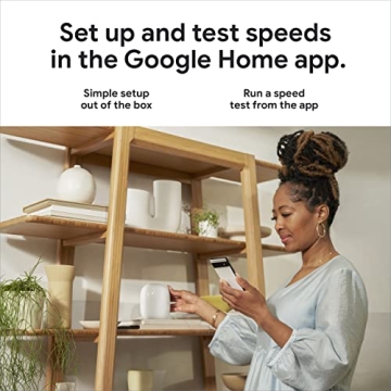 Google Nest WiFi Pro 6E Fast Mesh System Whole Home