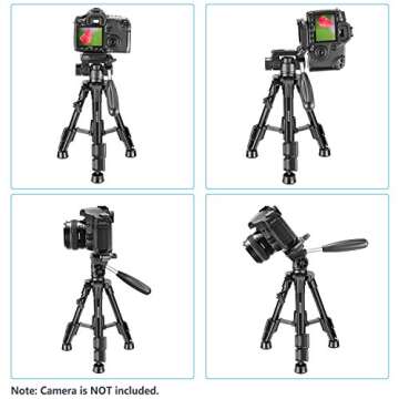 Neewer Mini Camera Tripod 24 Inches Portable Travel Tripod
