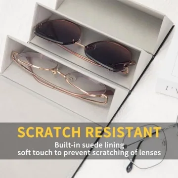 Aubeco Travel Sunglasses Organizer for Stylish Storage