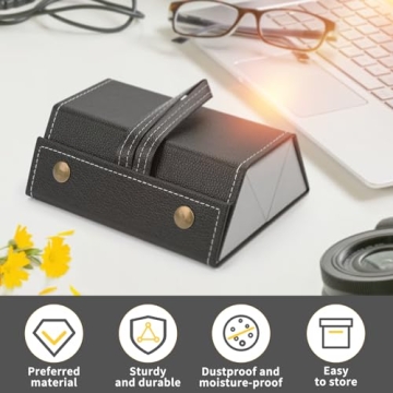 Aubeco Travel Sunglasses Organizer for Stylish Storage