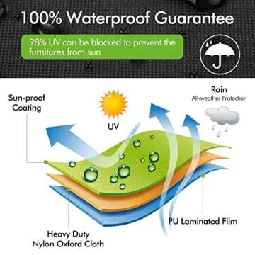 Rareidel Pool Table Cover 7 Feet, Light Weight Farbric Billiard Table Covers, Waterproof & Dustproof Air Hockey Table Cover, Black (7FT)