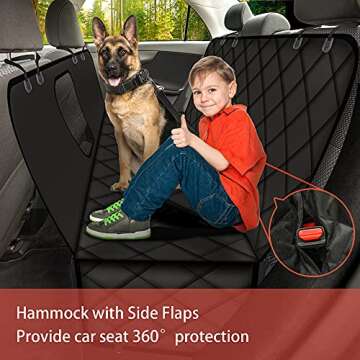 Fida Waterproof Pet Car Seat Cover - Ultimate Backseat Protector