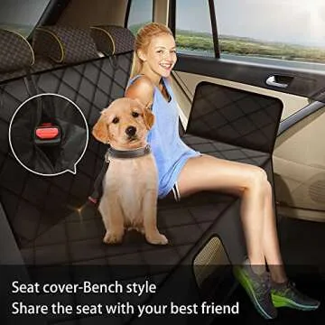 Fida Waterproof Pet Car Seat Cover - Ultimate Backseat Protector