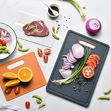 Linoroso Cutting Boards Set with Defrosting Tray