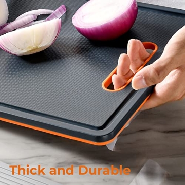 Linoroso Cutting Boards Set with Defrosting Tray