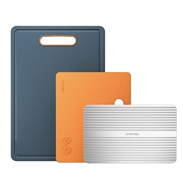 Linoroso Cutting Boards Set with Defrosting Tray