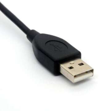 BSHTU USB Dock Station USB 2.0 Cable Extension Cradle Desktop Addition for Docking Fan LEDs Mouse Keyboard