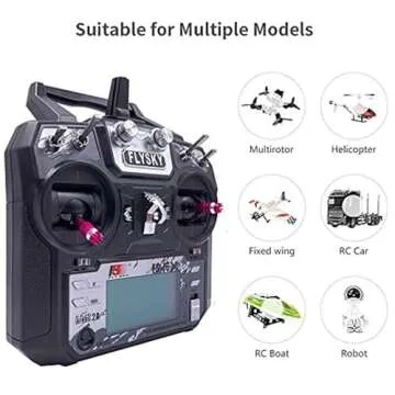Flysky FS-i6X 6-10 Channel 2.4GHz RC Transmitter