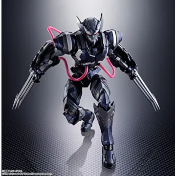 TAMASHII NATIONS Venom Symbiote Wolverine Action Figure