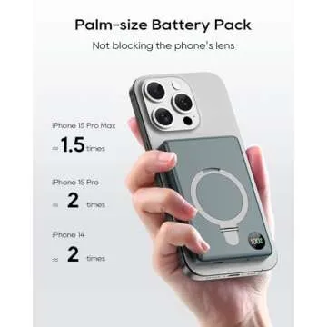 Anyzoo MagSafe Portable Charger 10000mAh - Slim Power Bank