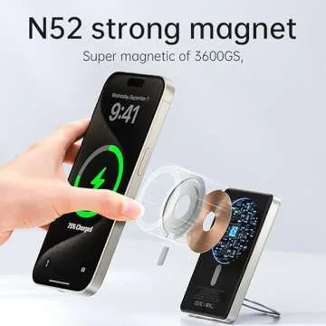 Anyzoo MagSafe Portable Charger 10000mAh - Slim Power Bank