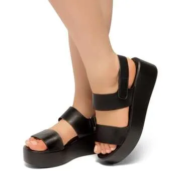 Stylish Herstyle Belma Women's Wedge Sandals for Summer