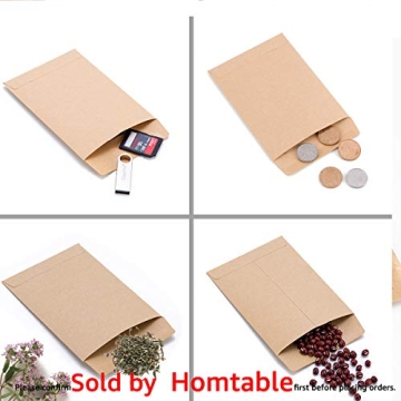 100 Pack Small Coin Envelopes for Seed & Item Storage