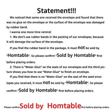 100 Pack Small Coin Envelopes for Seed & Item Storage