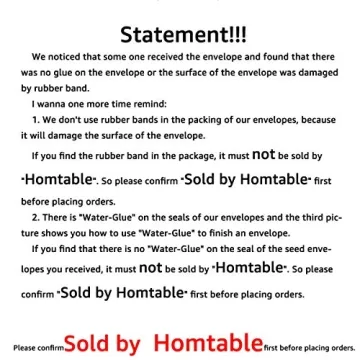 100 Pack Small Coin Envelopes for Seed & Item Storage