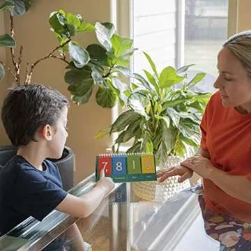 edxeducation Student Place Value Flip Chart - Thousands - Foldable Pocket Number Chart - Learn to Count by Ones, Tens, Hundreds and Thousands