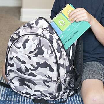 edxeducation Student Place Value Flip Chart - Thousands - Foldable Pocket Number Chart - Learn to Count by Ones, Tens, Hundreds and Thousands