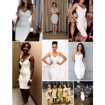 Meilun Women's Bodycon Dress with Belt Detail for Parties