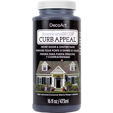 Decoart Curb Appeal 16oz Clnl Blk Americana Decor CurbAppeal16oz