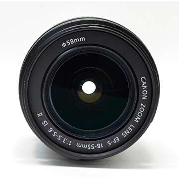 Canon EF-S 18-55mm f/3.5-5.6 is II SLR Lens - Mark II (White Box)