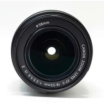 Canon EF-S 18-55mm f/3.5-5.6 IS II Lens - Versatile and Compact