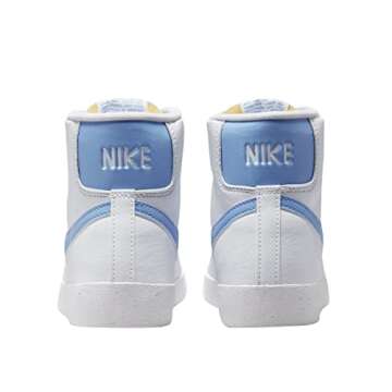NIKE Women's Sneaker, Blue White, 7