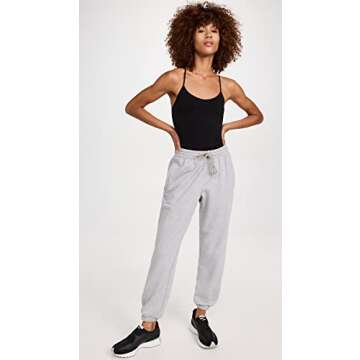 SPLITS59 Women's Loren Seamless Waist Length Tank, Black, XS-S