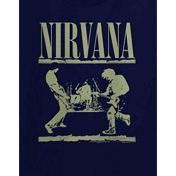 Nirvana Live On Stage Official T-Shirt for All Sizes
