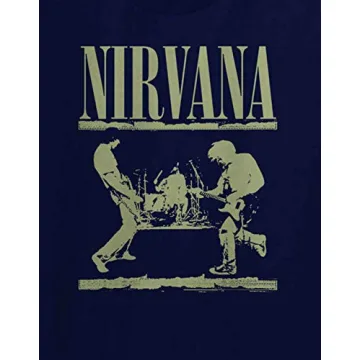 Nirvana Live On Stage Official T-Shirt for All Sizes