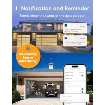 Smart Garage Door Opener Remote – App Control, Works with Alexa