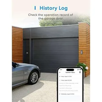 Smart Garage Door Opener Remote – App Control, Works with Alexa