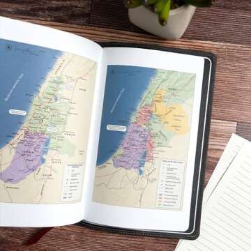 CSB Personal Size Bible in Marbled Slate Premium Calfskin