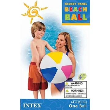 Vibrant Inflatable Beach Ball Set for Kids & Families