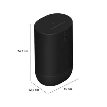 Sonos Move 2 - Black - Wireless Portable Bluetooth Speaker