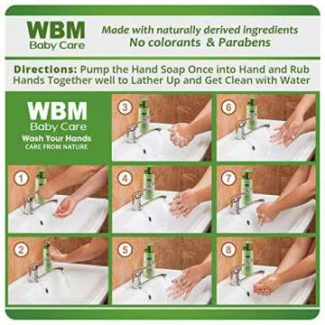 WBM Care Baby Natural Hand Soap - Gentle & Safe