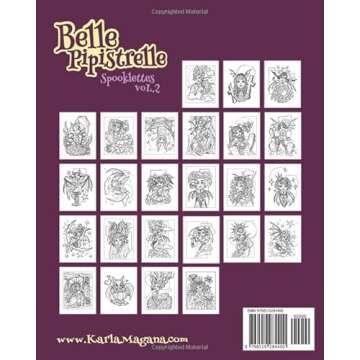 Belle Pipistrelle Coloring Book