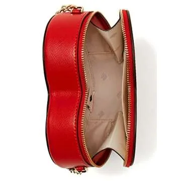 Kate Spade New York love shack mini heart crossbody bag (Cherry)