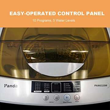 Panda Washing Machine & Euhomy Clothes Dryer Combo