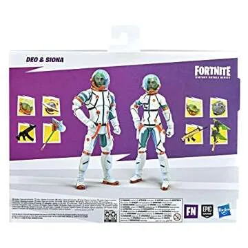 FORTNITE Victory Royale Deo and Siona Action Figures Pack